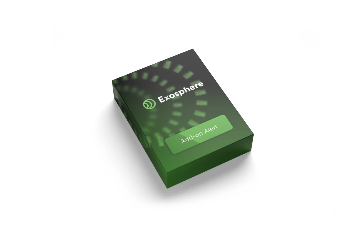 Exosphere Add-On Alert (1000 SMS, 1 Year)