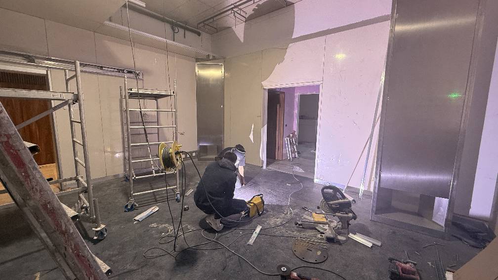 Ausführung einer Elektroinstallation auf einer Baustelle